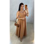 BOLSA BAGUETE CARAMELO