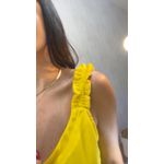 BLUSA FRUFRU AMARELA