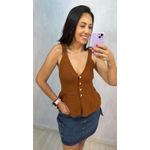 BLUSA LORENA MARROM