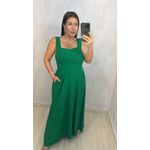 VESTIDO SOFIA - VERDE LISO