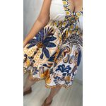 VESTIDO CURTO ESTAMPADO BRANCO