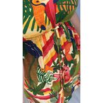 VESTIDO CURTO ESTAMPADO - FUNDO CLARO