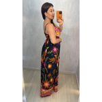 VESTIDO TUCANO - FUNDO ESCURO