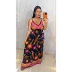 VESTIDO TUCANO - FUNDO ESCURO