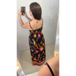 VESTIDO TUCANO - FUNDO ESCURO