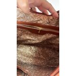 BOLSA BOHO TRAMADA CARAMELO