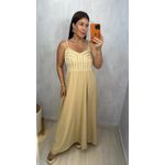 VESTIDO AVEIA - BORDADO BOHO