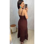 VESTIDO LETICIA - MARROM