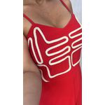 VESTIDO VERMELHO - BORDADO BOHO