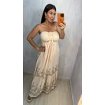 VESTIDO VIVIANE - AVEIA