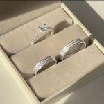 Alianças mini ingrid com 4 mm prata, namoro com solitario love