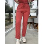 Calça De Moletom Com Cordão Biamar vermelho