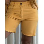 Bermuda Ambicione Alongada Amarelo Escuro 2708