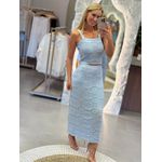 Conjunto Le Bongã Tricô Azul Claro 3010 