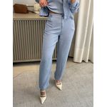 Calça Biamar Com Bolsos e Botões Azul Claro 1607 