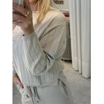 Blusa Biamar Com Gola Canoa Bege 2006
