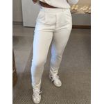 Calça Biamar Com Detalhe No Cós Elástico Na Cintura Off White