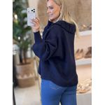 Capa Biamar Com Lapela Em Relevo Azul Marinho 0801