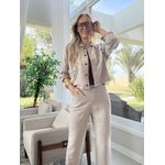 Jaqueta Biamar Com Botões e Bolsos Fendi 2709