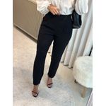 Calça Anna Karenina De Alfaiataria Com Bolso Preto 