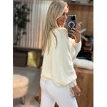Bolero de Fio Pluma Off White 
