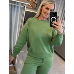 Blusa Abenção Básica 100% Algodão Verde