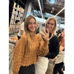 Blusa Biamar Em Ponto Laka Caramelo