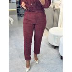 Calça Biamar De Cotele Com Bolso Bordo