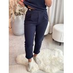 Calça Biamar De Algodão Azul Marinho