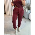 Calça Biamar De Algodão Bordo