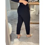 Calça Afaiataria Biamar Com Detalhe No Cós Preto