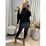 Blusa Biamar Com Capuz E Cordão Preto
