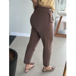 Calça Biamar De Algodão Marrom
