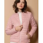 Jaqueta Biamar De Nylon Com Mangas De Cava Posta | Rosa