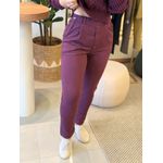 Calça Biamar Com Detalhe No Cós Elástico Na Cintura Malbec 0801 