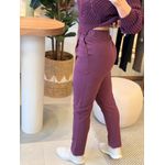 Calça Biamar Com Detalhe No Cós Elástico Na Cintura Malbec 0801 