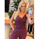 Regata Biamar Canelada Decote V Malbec 0801 