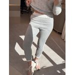Calça de moletom Biamar Detalhe Lateral Cinza Claro