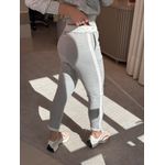 Calça de moletom Biamar Detalhe Lateral Cinza Claro