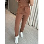 Calça Biamar Em Algodão E Barra Mullet Moucha Mousse 1507 