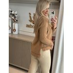 Blusa Nori Nuvem Com Capuz Caramelo