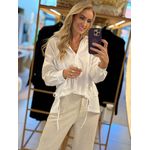 Camisa Nori Mullet Com Detalhe De Amarração Na Frente Off White 2709