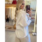 Camisa Nori Mullet Com Detalhe De Amarração Na Frente Off White 2709