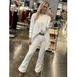 Blusa Biamar Ampla De Pontas Off White 1207