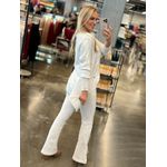 Blusa Biamar Ampla De Pontas Off White 1207