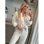 Camisa Biamar Bordada Off White 1607