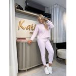 Blusa De Tricô Mullet Rosa