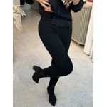 Calça Fuso Canelada Preto