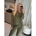 Blusa Biamar De Moletom Verde
