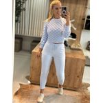 Blusa Ponto Escama Azul Bebe 